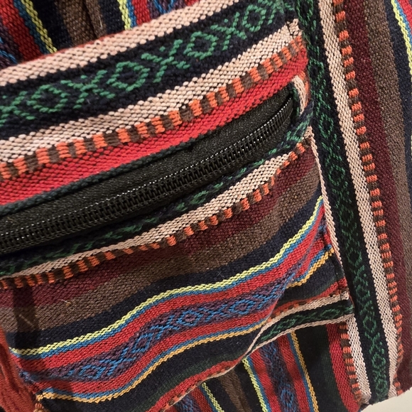 Multicolor Striped Women's Bag - Picture 5 of 8